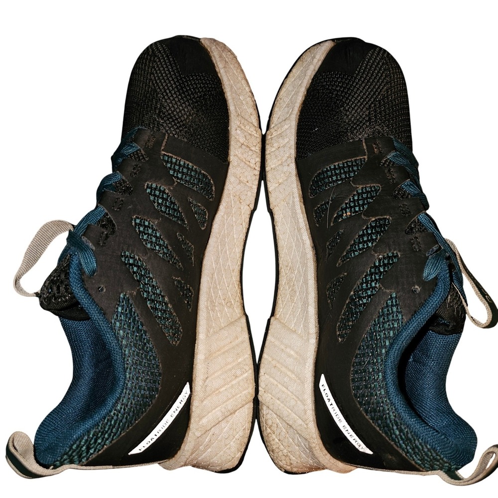 Safety Toe Composite Reebok Women's ASTM‎ F2413 18 Black Teal Athletic Shoes - Picture 3 of 7